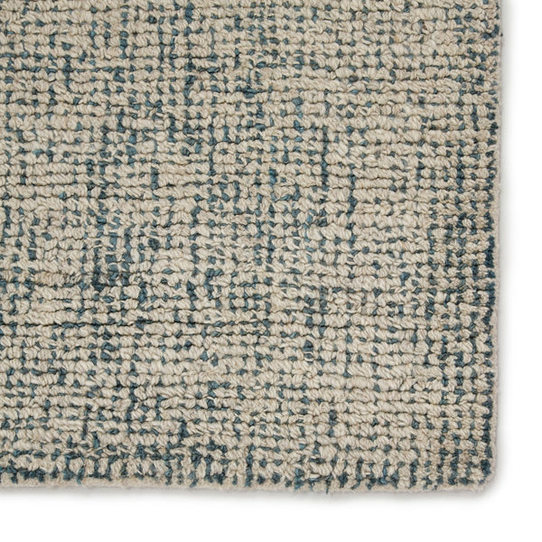 Jaipur Living Britta Oland Brt03 Tufted Handmade 100% Wool Solids Solid Indoor Rug Blue, Light Gray 100% Wool, 100% Cotton Rug113080