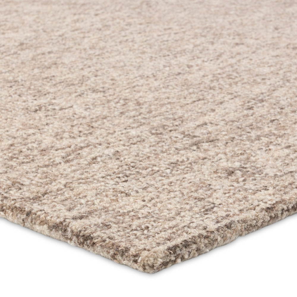 Jaipur Living Britta Oland Brt06 Tufted Handmade 100% Wool Solids Solid Indoor Rug Light Gray, Taupe 100% Wool, 100% Cotton Rug113083