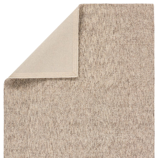 Jaipur Living Britta Oland Brt06 Tufted Handmade 100% Wool Solids Solid Indoor Rug Light Gray, Taupe 100% Wool, 100% Cotton Rug113083