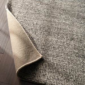 Jaipur Living Britta Oland Brt10 Tufted Handmade 100% Wool Solids Solid Indoor Rug White, Gray 100% Wool, 100% Cotton Rug158212