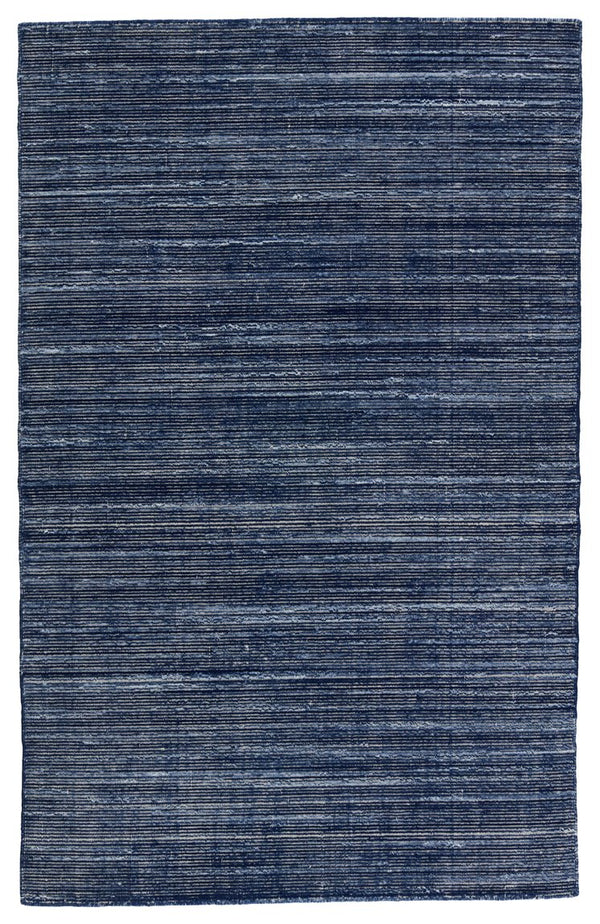 Jaipur Living Brevin Danan Brv04 Handwoven Handmade 100% Pet Yarn Solids Stripes Outdoor Rug Navy, Cream 100% Pet Yarn Rug160665
