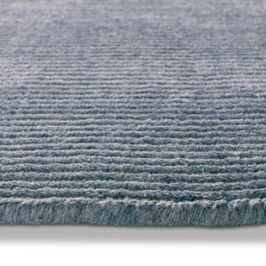 Jaipur Living Brevin Danan Brv05 Handwoven Handmade 100% Pet Yarn Solids Stripes Outdoor Rug Light Blue, Cream 100% Pet Yarn Rug160667