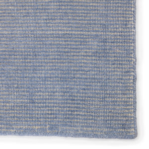 Jaipur Living Brevin Danan Contemporary Nautical Handmade Outdoor Rug Light Blue 3'x10'
