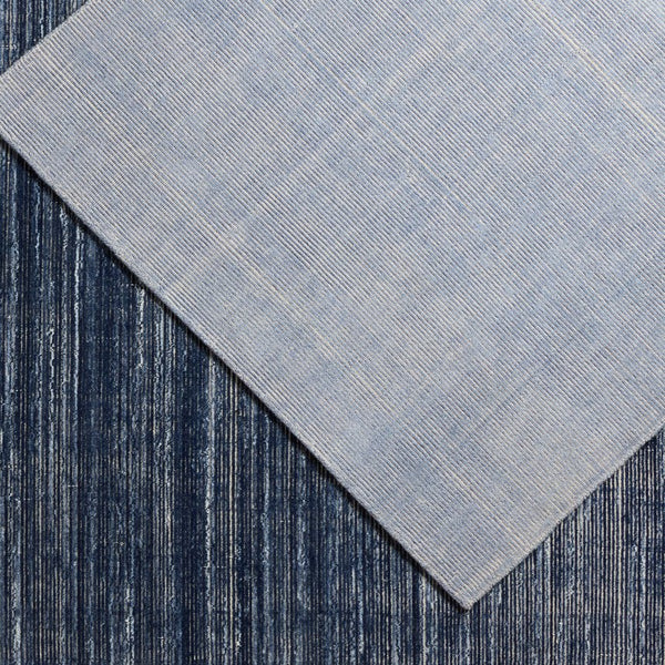 Jaipur Living Brevin Danan Brv05 Handwoven Handmade 100% Pet Yarn Solids Stripes Outdoor Rug Light Blue, Cream 100% Pet Yarn Rug160667