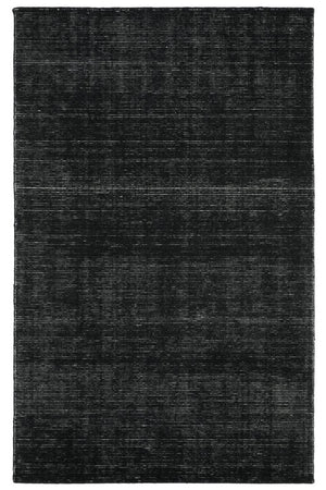 Jaipur Living Jaipur Danan Handwoven 18" Swatch – Heathered Black/Gray Pet Flat-Weave Rug Sample, Durable Performance RSW105351