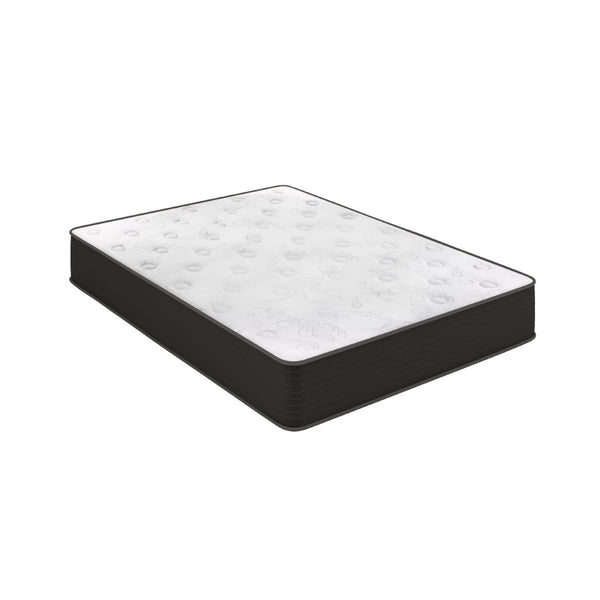 English Elm Dream Cooling Gel 10 Inch Hybrid Mattress with CertiPUR-US Foam & Pocket Springs for Ultimate Comfort White/Black Full BS-E230P-R-F-10-C-BK-GG