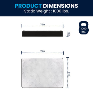 English Elm Dream Cooling Gel 10 Inch Hybrid Mattress with CertiPUR-US Foam & Pocket Springs for Ultimate Comfort White/Black Full BS-E230P-R-F-10-C-BK-GG