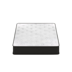 English Elm Dream Cooling Gel 10 Inch Hybrid Mattress with CertiPUR-US Foam & Pocket Springs for Ultimate Comfort White/Black Full BS-E230P-R-F-10-C-BK-GG