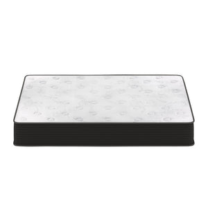 English Elm Dream Cooling Gel 10 Inch Hybrid Mattress with CertiPUR-US Foam & Pocket Springs for Ultimate Comfort White/Black Full BS-E230P-R-F-10-C-BK-GG