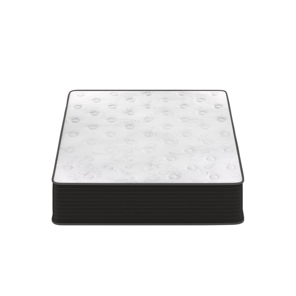 English Elm Dream Cooling Gel 12-Inch Hybrid Mattress for Restorative Sleep – CertiPUR-US Certified Comfort & Support White/Black Full BS-E230P-R-F-12-C-BK-GG