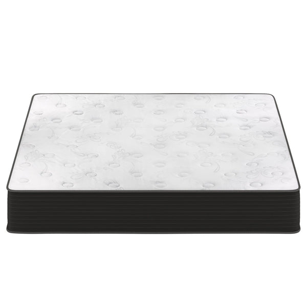 English Elm Dream Cooling Gel 12-Inch Hybrid Mattress for Restorative Sleep – CertiPUR-US Certified Comfort & Support White/Black King BS-E230P-R-K-12-C-BK-GG