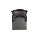 Emperor Faux Leather Barstool in Pebble Grey BS008-PE Manhattan Comfort