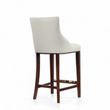 Shubert Barstool in Ivory BS019-IV Manhattan Comfort