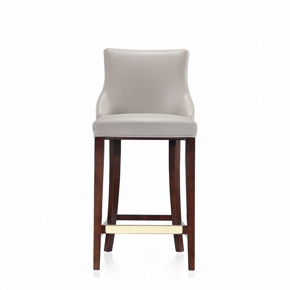 Shubert Barstool in Light Grey BS019-LG Manhattan Comfort