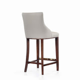 Shubert Barstool in Light Grey BS019-LG Manhattan Comfort