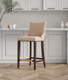 Shubert Barstool in Tan BS019-TN Manhattan Comfort