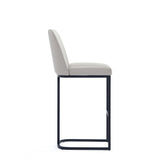 Serena Barstool in Light Grey BS020-LG Manhattan Comfort