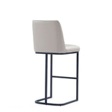 Serena Barstool in Light Grey BS020-LG Manhattan Comfort