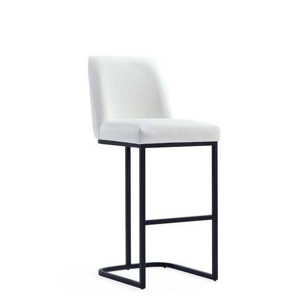 Serena Barstool in White BS020-WH Manhattan Comfort