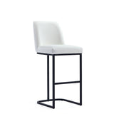 Serena Barstool in White BS020-WH Manhattan Comfort