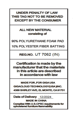 English Elm King Corduroy Upholstered Bed Frame with 130L Storage Ottoman, Vertical Wingback Headboard, Light Grey - Durable Metal/Wood Construction BS701P201394E