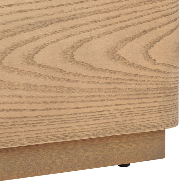 Safavieh Decarla Wood Bed Frame - Sustainable Style Meets Timeless Charm In A Robust And Elegant Design Natural Wood Bsc2001a-q-3bx