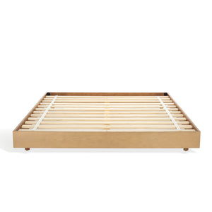 Safavieh Bernadina Wood Bed Frame - Elegant Rustic Design For Ultimate Comfort And Style In Your Bedroom Retreat Natural Wood Bsc2003a-k-3bx