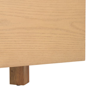 Safavieh Bernadina Wood Bed Frame - Elegant Rustic Design For Ultimate Comfort And Style In Your Bedroom Retreat Natural Wood Bsc2003a-q-3bx