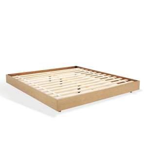 Safavieh Bernadina Wood Bed Frame - Elegant Rustic Design For Ultimate Comfort And Style In Your Bedroom Retreat Natural Wood Bsc2003a-q-3bx