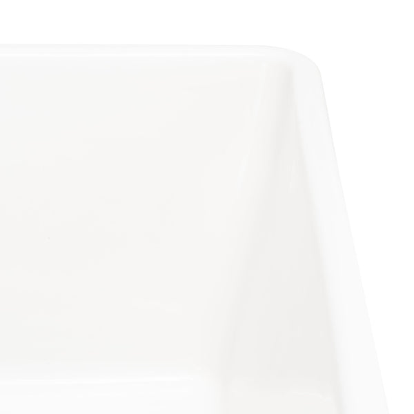 Safavieh FARMHOUSE Ceramic White Kitchen Sink 33" W x 18" H - Timeless Elegance & Durable Functionality! BSK6294A