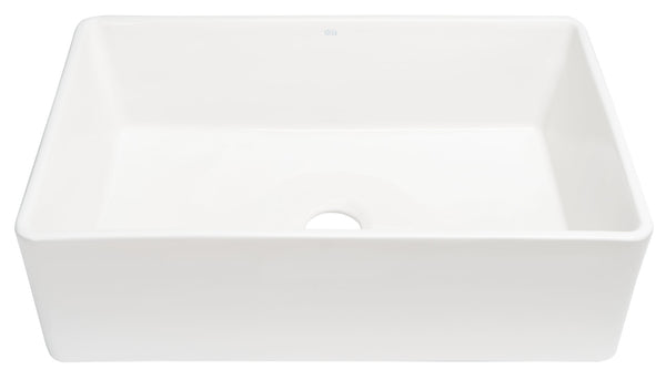 Safavieh FARMHOUSE Ceramic White Kitchen Sink 33" W x 18" H - Timeless Elegance & Durable Functionality! BSK6294A