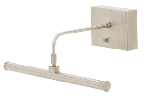 House Of Troy Battery Picture Lights - Slim-line Led Design For Elegant Home Decor, 12-inch Versatile Lighting Solutions Satin Nickel Metal Bsled12-52