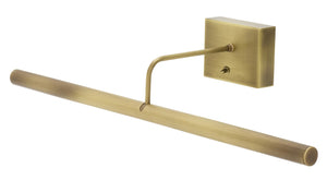 House Of Troy Battery Picture Lights - Elegant Slim-line Led Design For Stunning Artwork Illumination Anywhere! Antique Brass Metal Bsled24-71