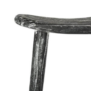 Safavieh Colton Rustic Counter Stool - Wabi Sabi Inspired, Distressed Sungkai Wood, Ideal For Modern Spaces BST1000A