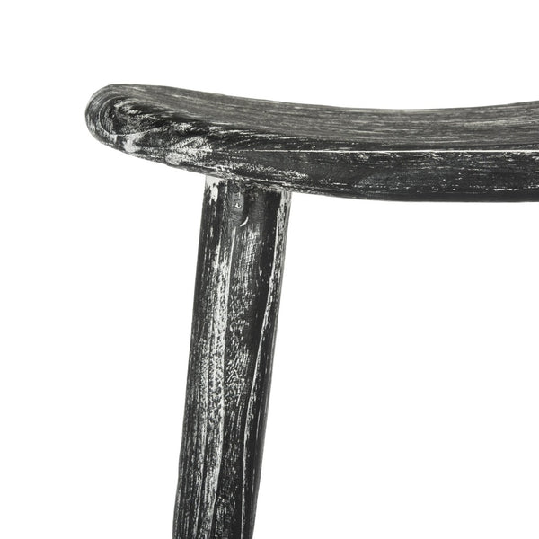 Safavieh Colton Rustic Counter Stool - Wabi Sabi Inspired, Distressed Sungkai Wood, Ideal For Modern Spaces BST1000A