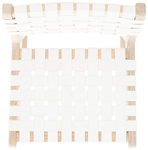 Safavieh Adah Bar Stool - Coastal Charm Meets Contemporary Design For Stylish Kitchen And Dining Spaces White / Natural Unfinished BST1014B