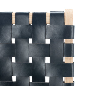 Safavieh Adah Leather Counter Stool - Stylish Barstool With Natural Wood Finish For Modern Interiors Black ,Natural Unfinished Wood,Leather Bst1015c