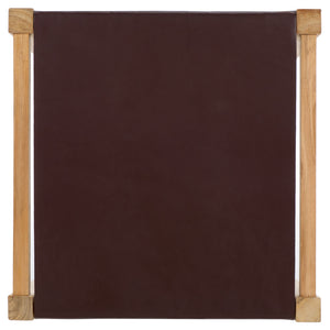 Safavieh  Solana Counter Stool Cognac / Natural 19.7" x 19.9" x 26"