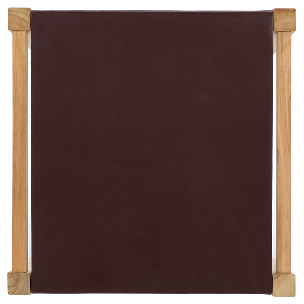 Safavieh  Solana Counter Stool Cognac / Natural 19.7" x 19.9" x 26"