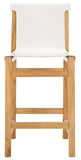 Safavieh Arian  Counter Stool White / Natural 18.5" x 20.9" x 39.8"