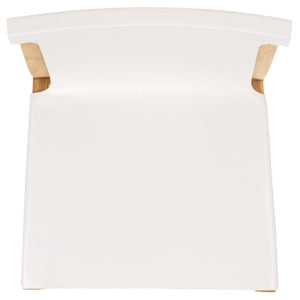 Safavieh Arian  Counter Stool White / Natural 18.5" x 20.9" x 39.8"