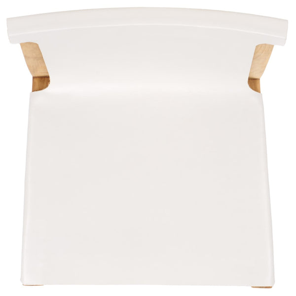 Safavieh Arian  Counter Stool White / Natural 18.5" x 20.9" x 39.8"