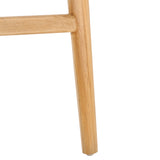 Safavieh Rhyan Counter Stool White / Natural 20.5" x 20.1" x 35.4"