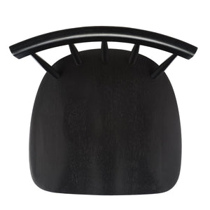 Safavieh Tally Wood Counter Stool - Modern Farmhouse Design With Timeless Windsor Style For Your Kitchen Bar Black BST1401A