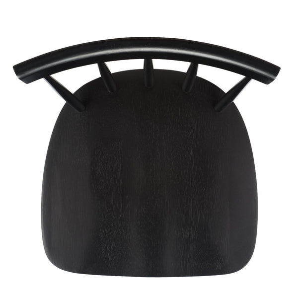 Safavieh Tally Wood Counter Stool - Modern Farmhouse Design With Timeless Windsor Style For Your Kitchen Bar Black BST1401A