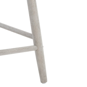 Safavieh Jay Counter Stool - Rustic-Chic Farmhouse Design For Timeless Dining Spaces With Durable Comfort Grey BST1403B