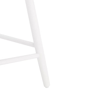 Safavieh Quai Swivel Counter Stool - Stylish Spindle-Back Design With 360° Swivel Seat For Modern Kitchens White BST1404C