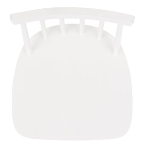 Safavieh Quai Swivel Counter Stool - Stylish Spindle-Back Design With 360° Swivel Seat For Modern Kitchens White BST1404C