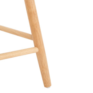 Safavieh Quai Swivel Counter Stool - Stylish Spindle-Back Design With 360° Swivel Seat For Modern Kitchens Natural BST1404D