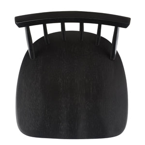Safavieh May Counter Stool - Stylish Spindle-Back Design For Modern Kitchens And Dining Areas, Durable Comfort Black BST1405A